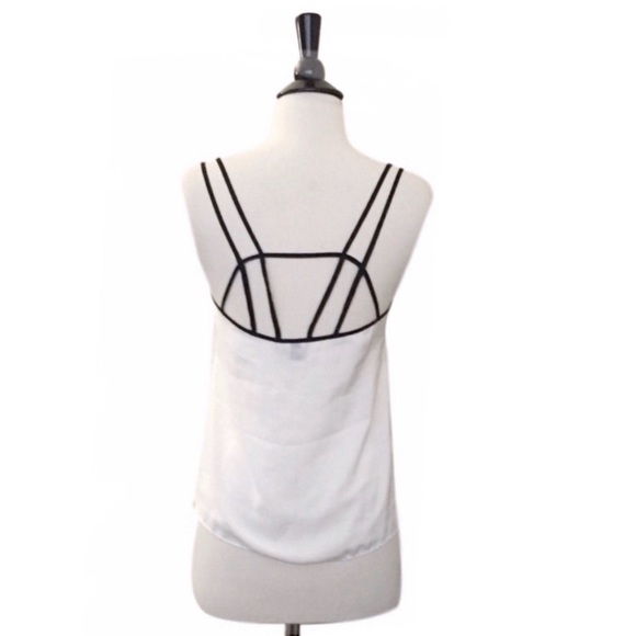 ASOS Black and White Strappy Tank - Picture 2 of 3